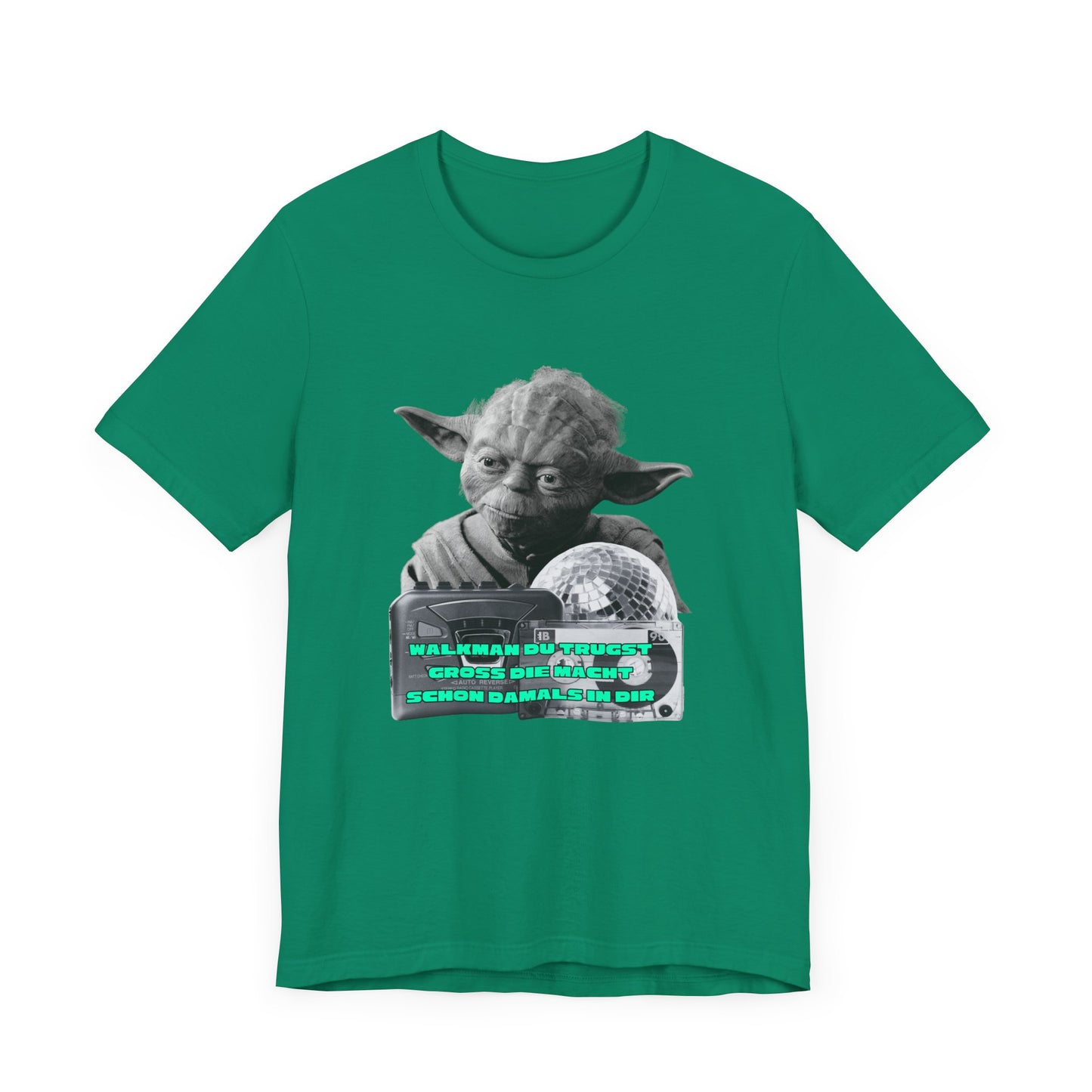 Funny Yoda Quote Unisex Tee - Walkman du kennst - erfahren du bist starwars