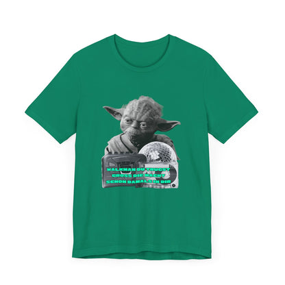 Funny Yoda Quote Unisex Tee - Walkman du kennst - erfahren du bist starwars