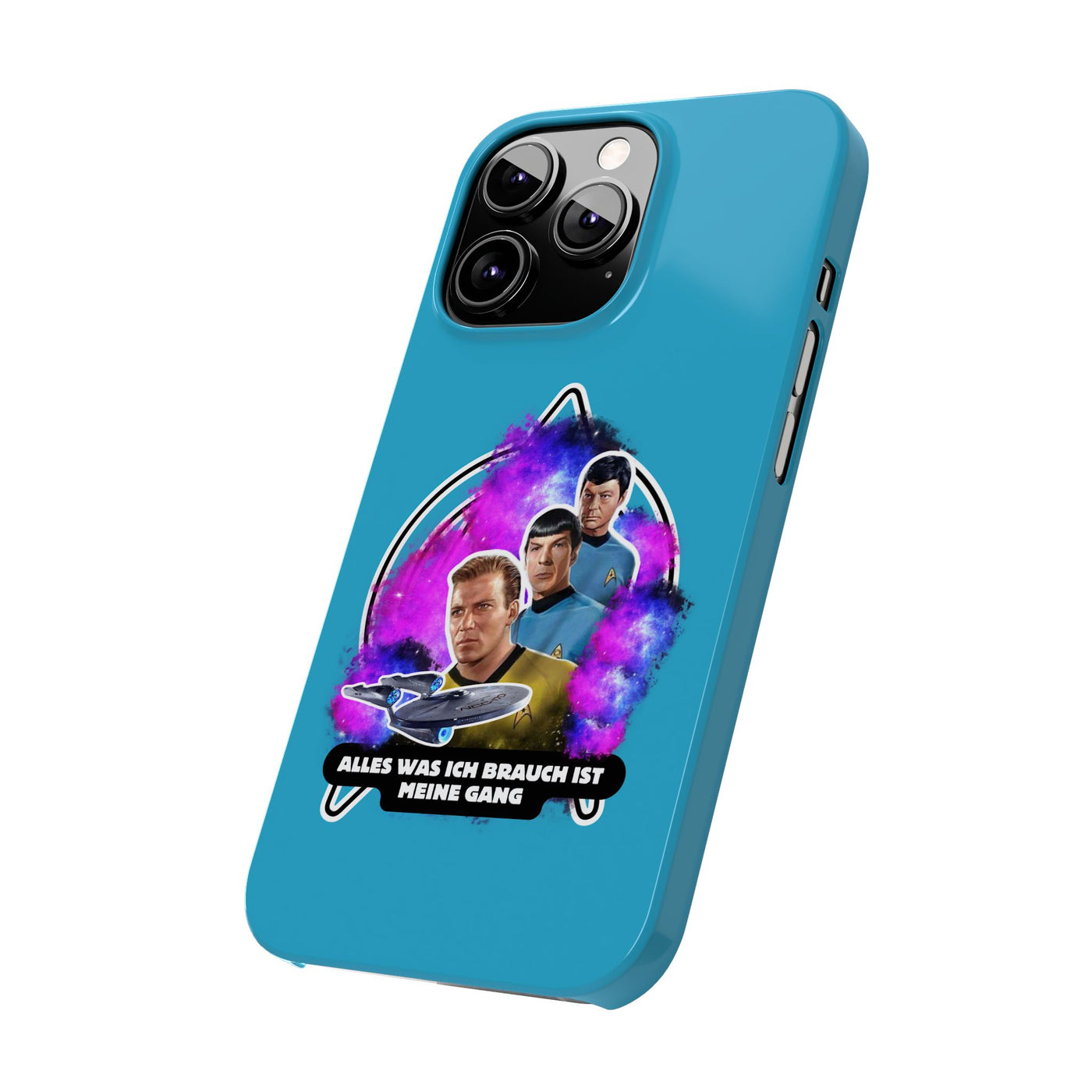 Handyhülle -  Star trek Slim Phone Cases "Alles was ich brauch ist meine Gang", Star Trek