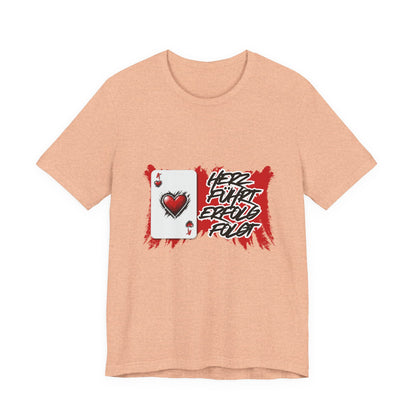 Herz führt Erfolg folgt- T shirt