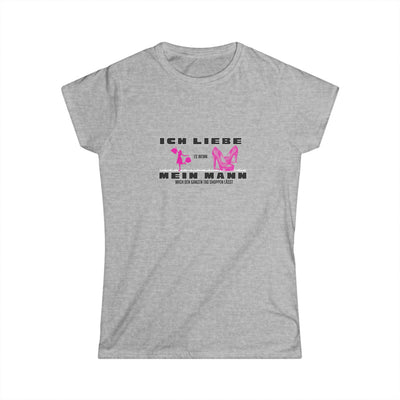 Ich Liebe Mein Mann - Unisex Jersey Short Sleeve Tee, Romantic German Love Shirt