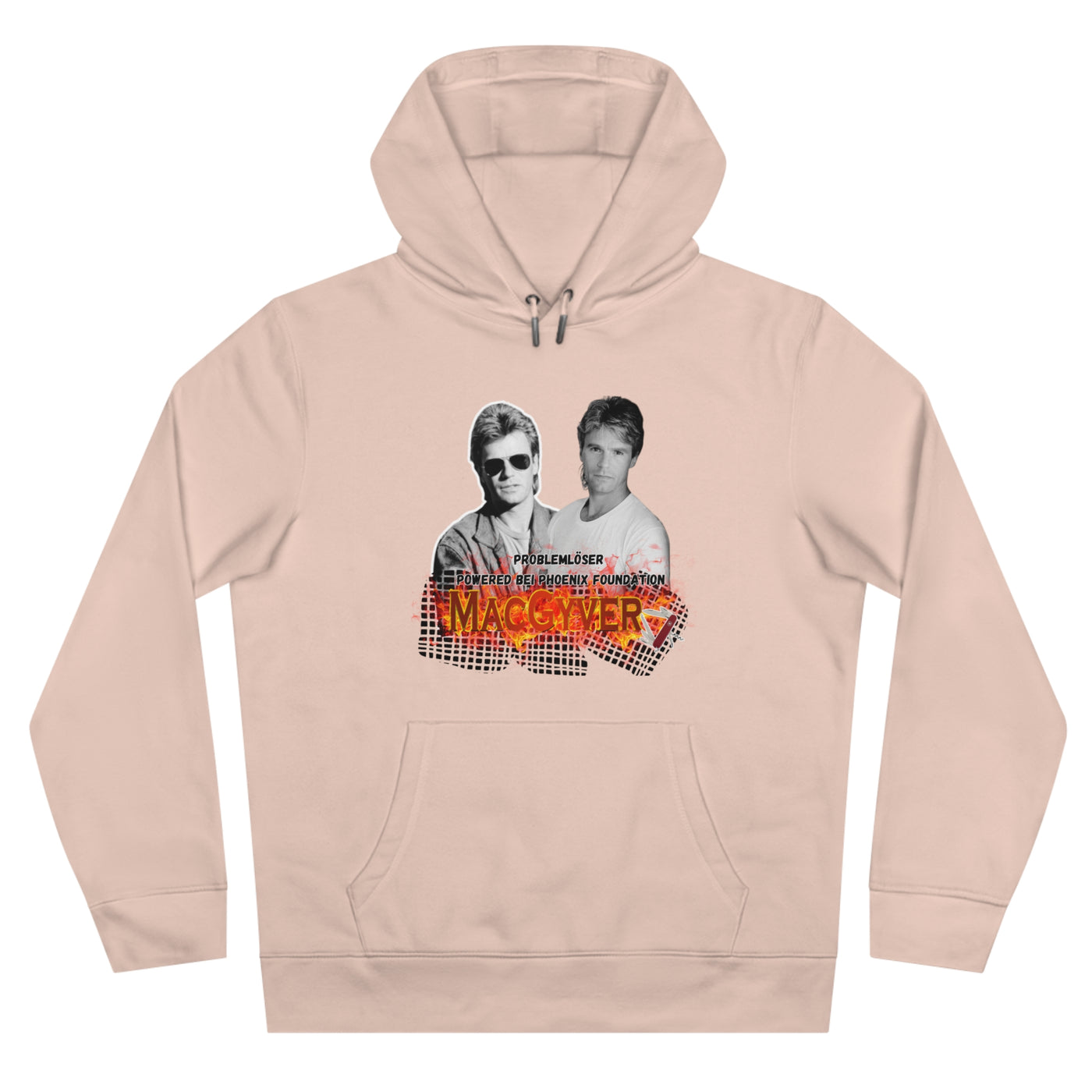 Retro MacGyver King Hooded Sweatshirt - Classic 80s Style