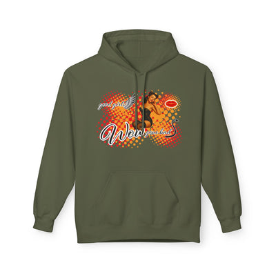 Pin up Girl Vintage Hoodie - WOW