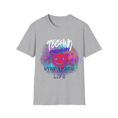 Techno Vibe Unisex T-Shirt | Stay Tuned to the Rhythum of Life
