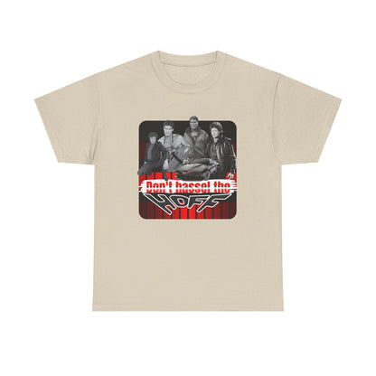 Don't Hassel the Hoff Unisex Heavy Cotton Tee | Retro Humor Shirt for Fans
