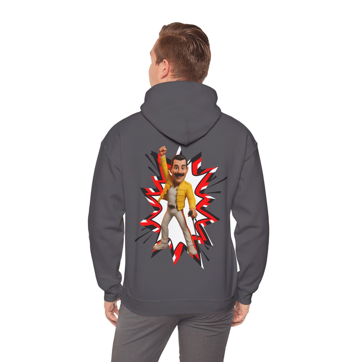 Freddie Hoodie, Unisex Sweatshirt for Music Lovers