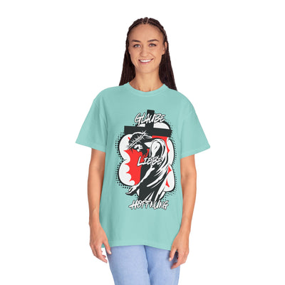 Jesus Glaube Liebe Hoffnung Shirt