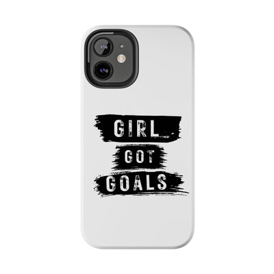 Handyhülle  Phone Case - "Girl Got Goals" - Stylish Protection for Ambitious Women