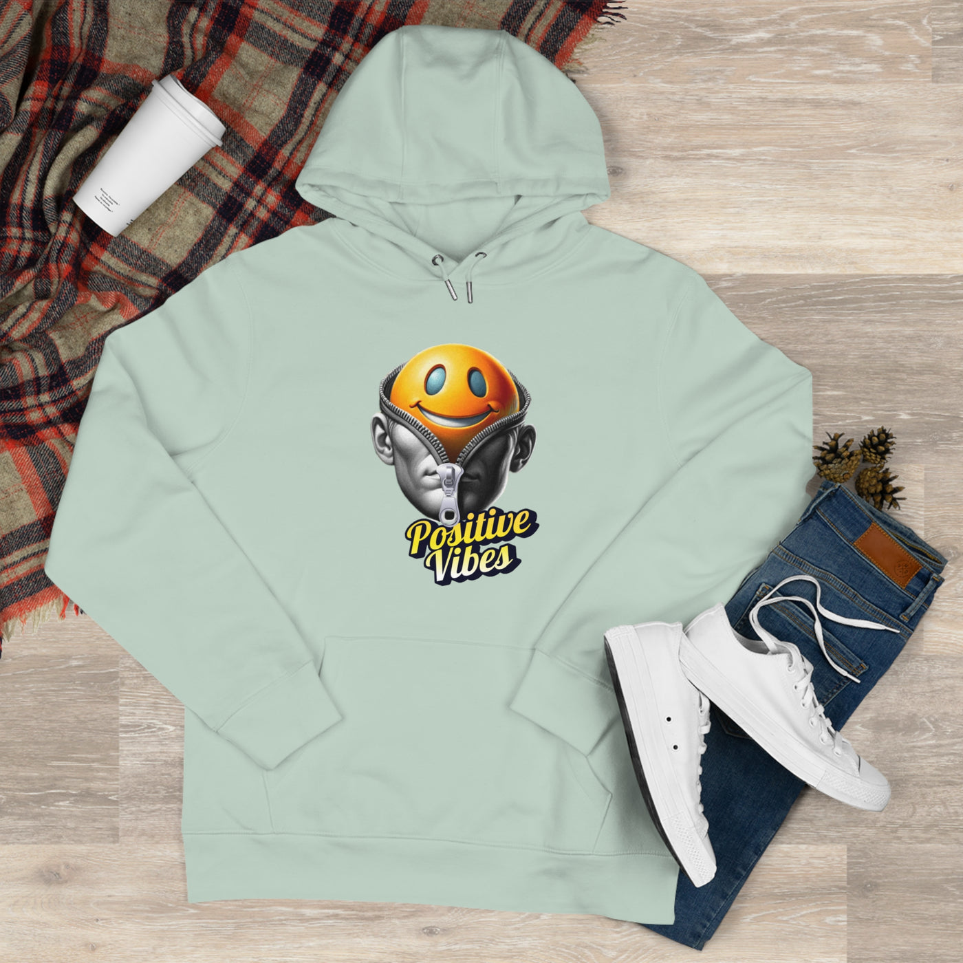 Positive Vibes King Hoodie