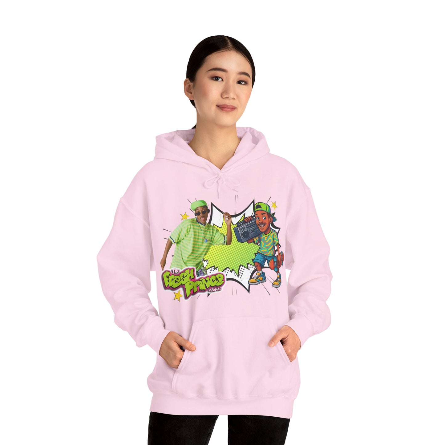 Retro Prince from Bel Air Hip-Hop Inspired Hoodie