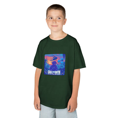 Call of Cutie Unisex Oversized Boxy Tee - Chill Vibes for Game Lovers for Teens