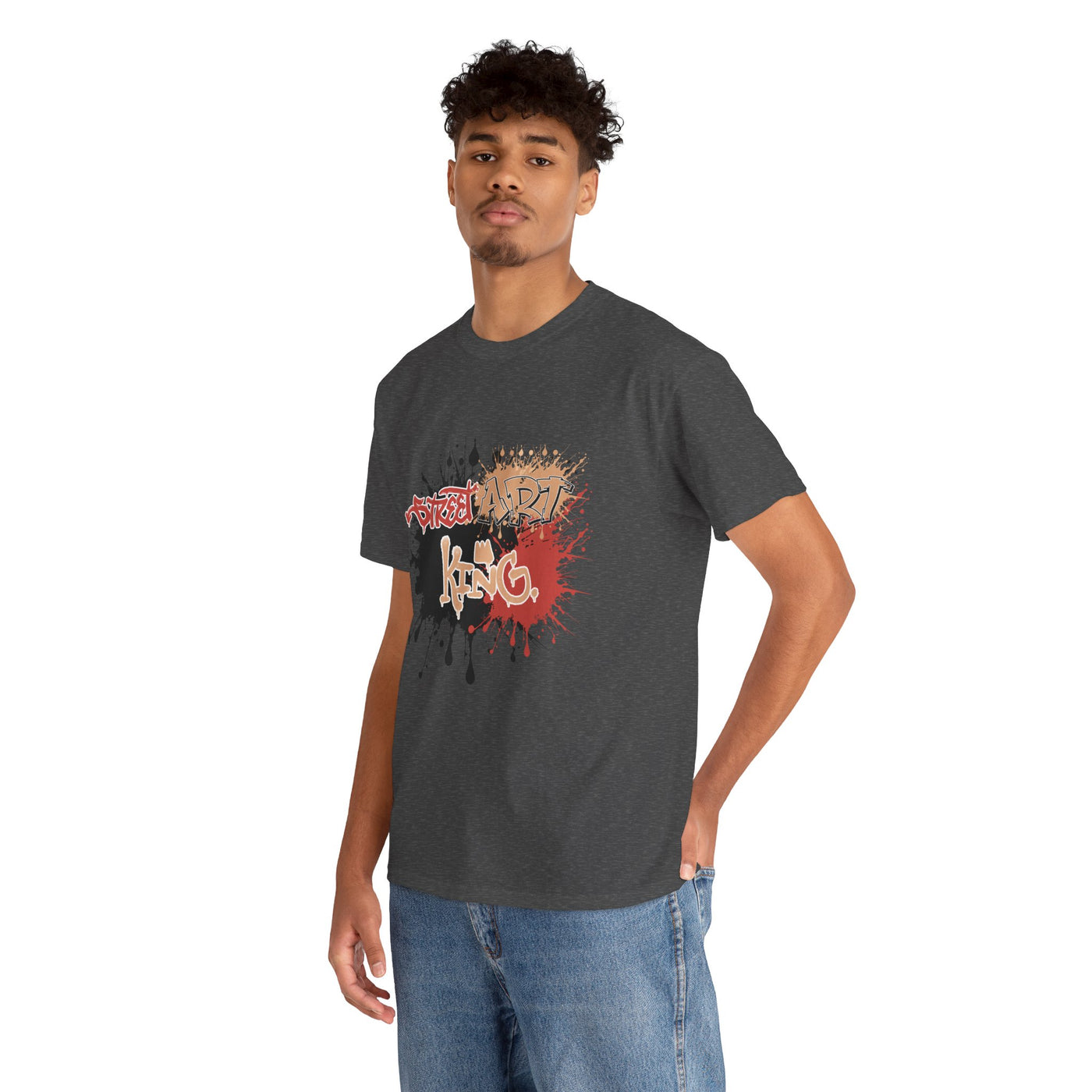 Urban Street Art Tee, Graphic T-Shirt, Casual Wear, Artistic Gift, Street Style Top, Hip-Hop Fashion Shirt Unisex - Graffiti
