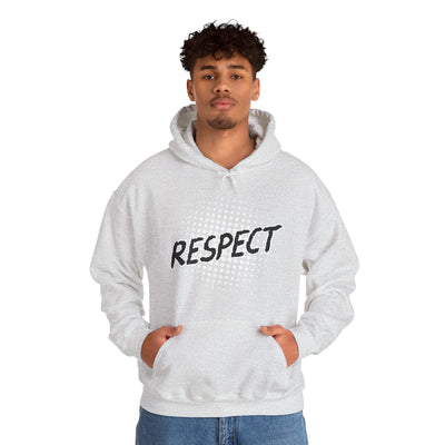 Respect Unisex Hooded Sweatshirt, Streetwear Hoodie