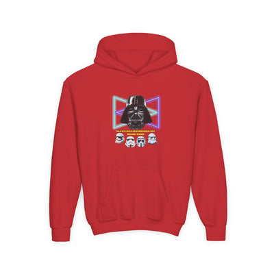 Youth Darth Vader Graphic Hoodie - Perfect for Star Wars fans