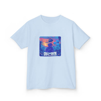 Call of Cutie Unisex Oversized Boxy Tee - Chill Vibes for Game Lovers for Teens