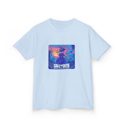 Call of Cutie Unisex Oversized Boxy Tee - Chill Vibes for Game Lovers for Teens