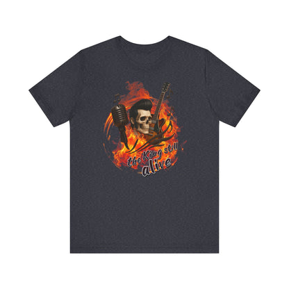 Music Vibes Unisex Jersey Tee - 'The King Still Alive' Graphic T-Shirt