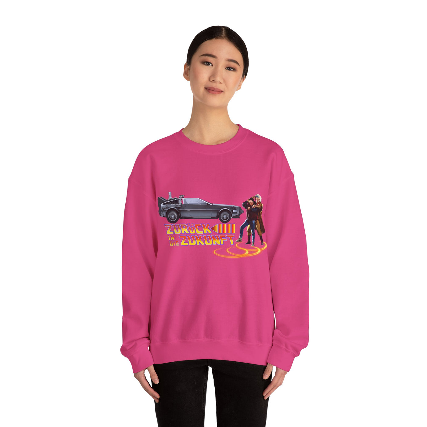 Retro Movie Sweatshirt - Back to the Future unisex