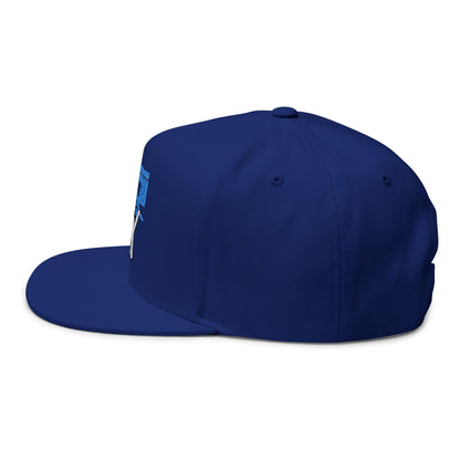 Flat Bill Cap - "You Can Go Your Own Way" Snapback
