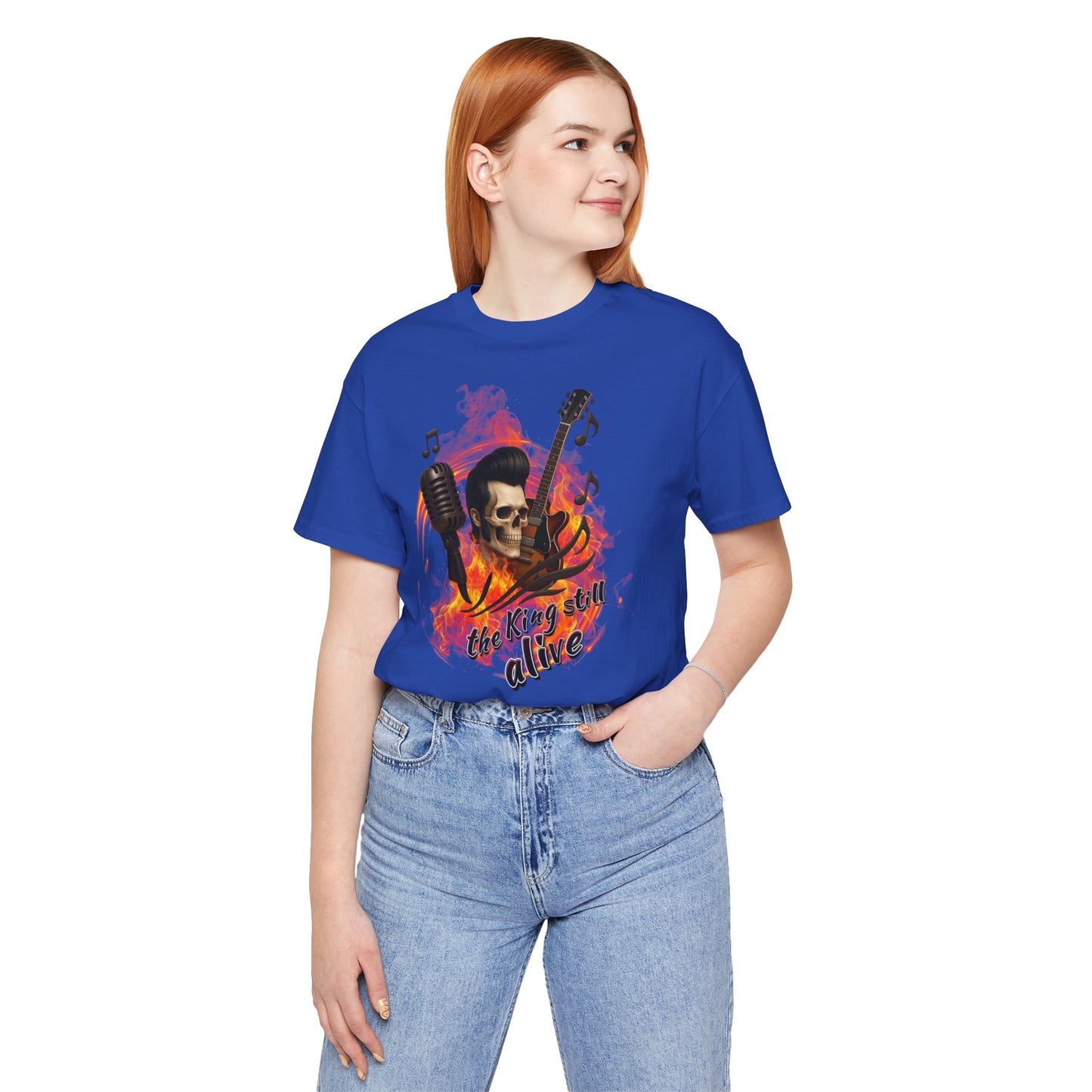 Music Vibes Unisex Jersey Tee - 'The King Still Alive' Graphic T-Shirt