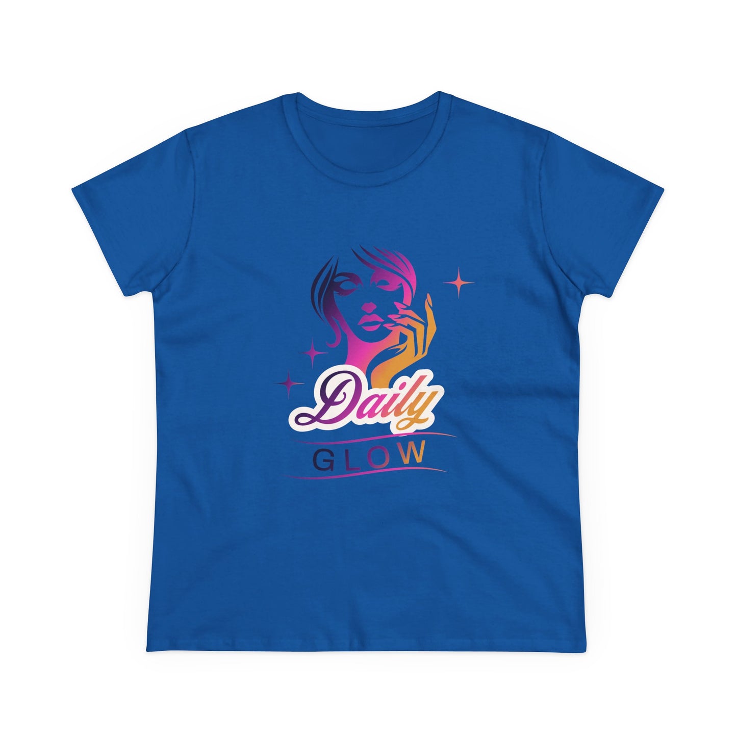 Women's Midweight Cotton Tee - Daily Glow