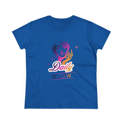 Women's Midweight Cotton Tee - Daily Glow