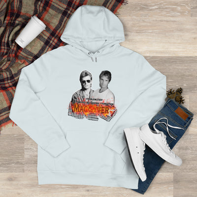 Retro MacGyver King Hooded Sweatshirt - Classic 80s Style