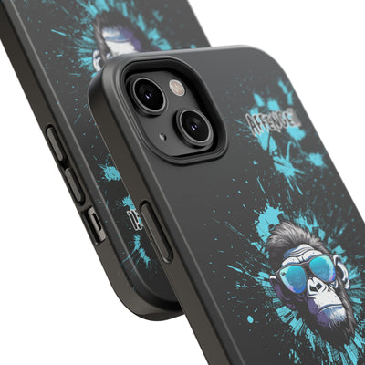 Awesome - right? Trendy Gorilla Phone Case - Impact-Resistant, Bold Design for Animal Lovers