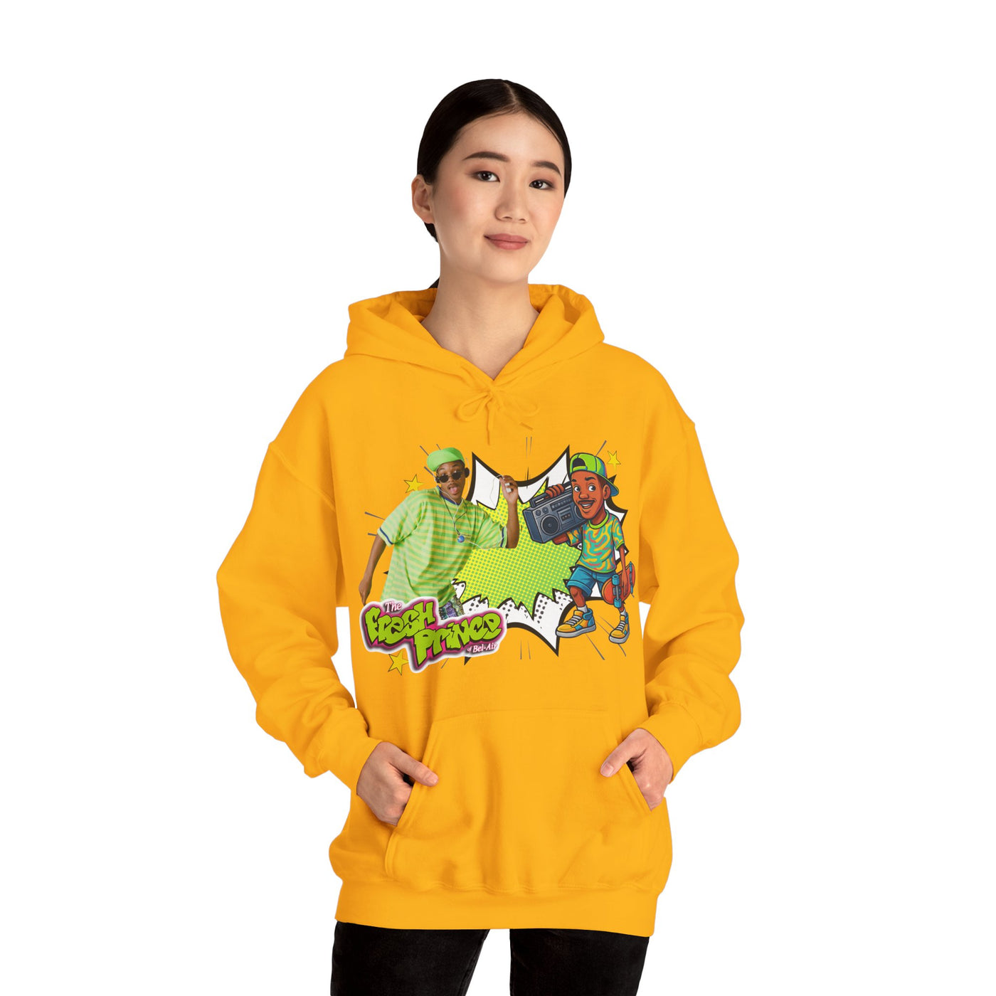 Retro Prince from Bel Air Hip-Hop Inspired Hoodie