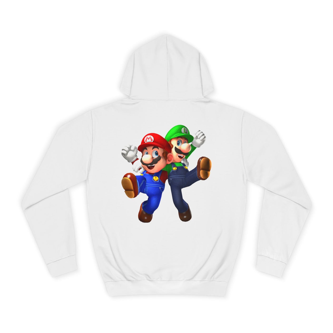 Super Bros College Hoodie, Unisex Gaming Hoodie