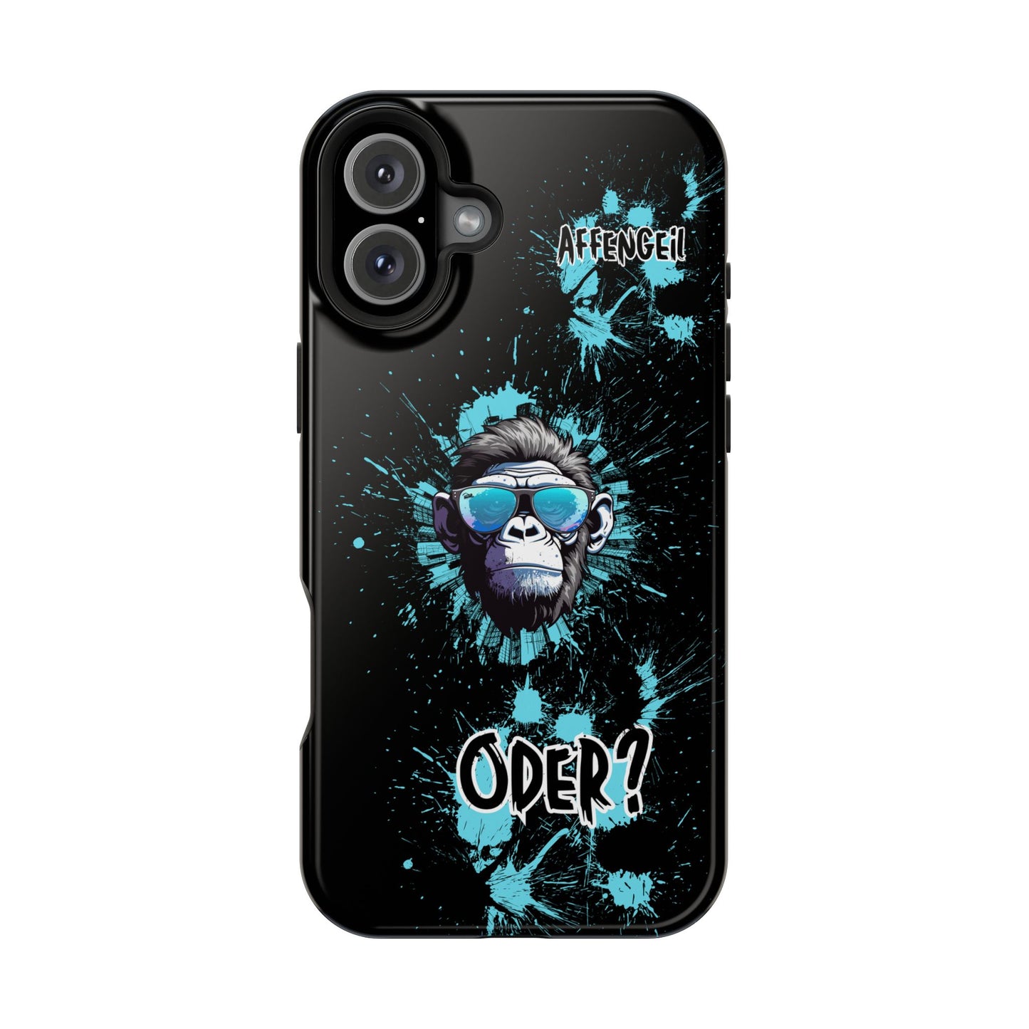 Affengeil - oder? Trendy Gorilla Phone Case - Impact-Resistant, Bold Design for Animal Lovers