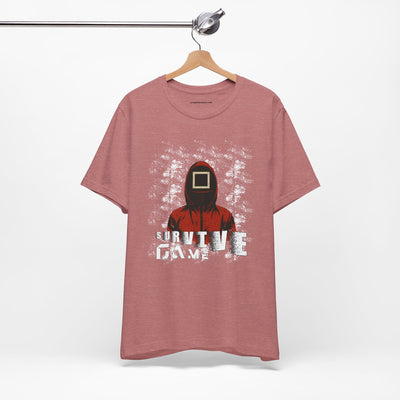 Squid Game Unisex Jersey Tee - Casual Graphic Shirt for Fans