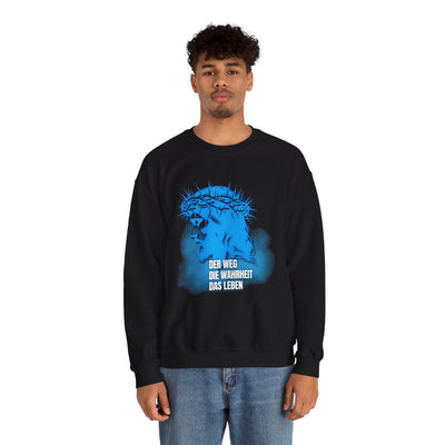 Sweatshirt Jesus "Der Weg - Die Wahrheit - Das Leben"