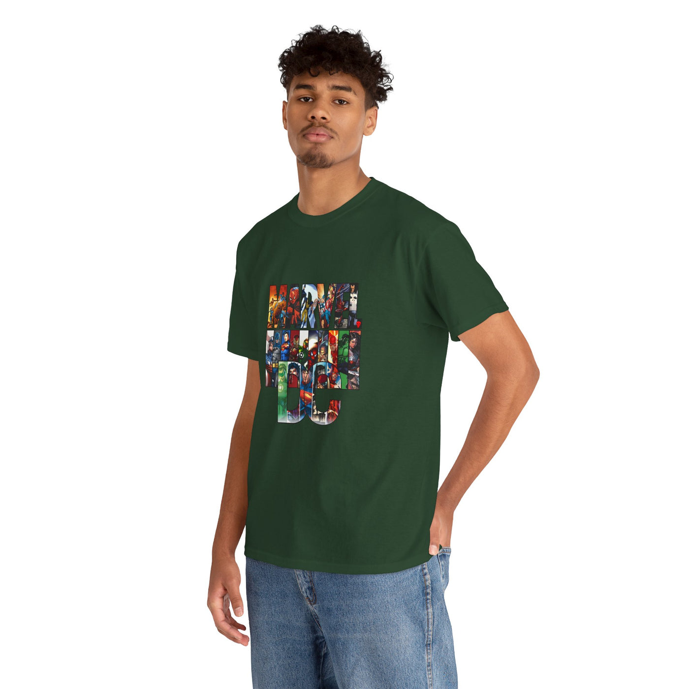 Marvel vs. DC Graphic Unisex T-Shirt, Superhero