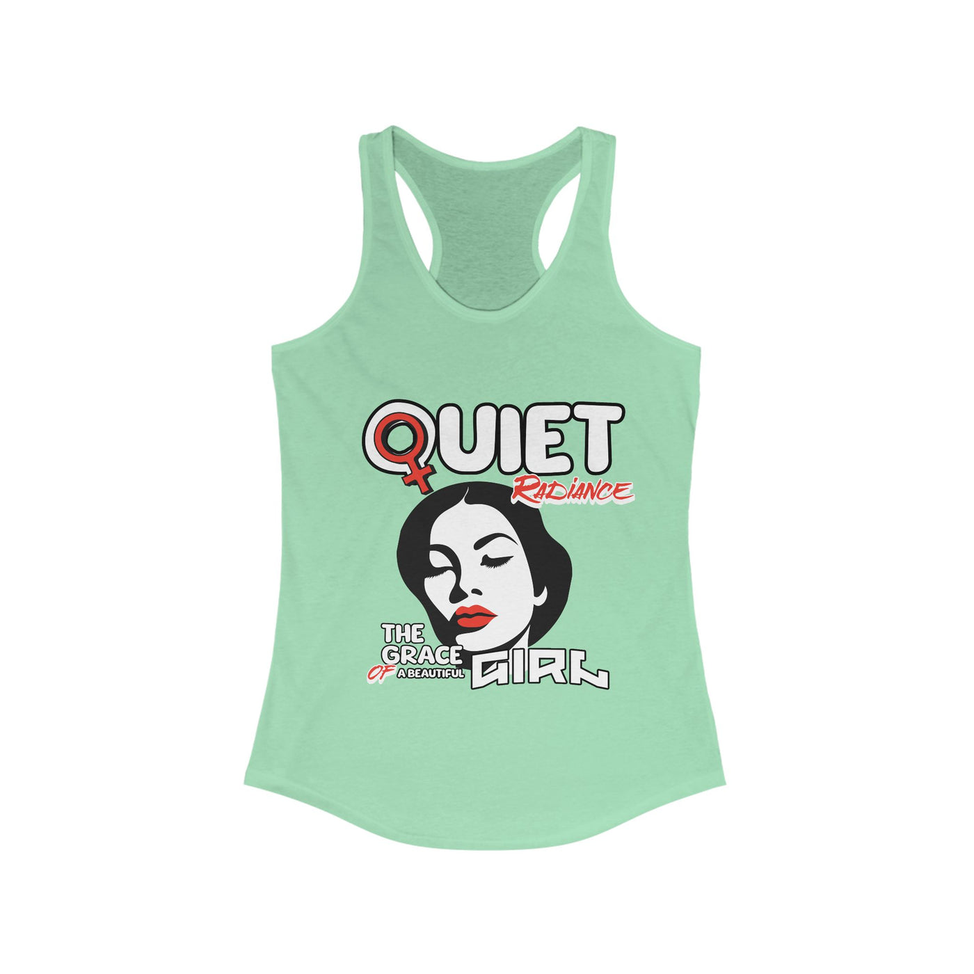 Women's silent power - Confidence Racerback Tank