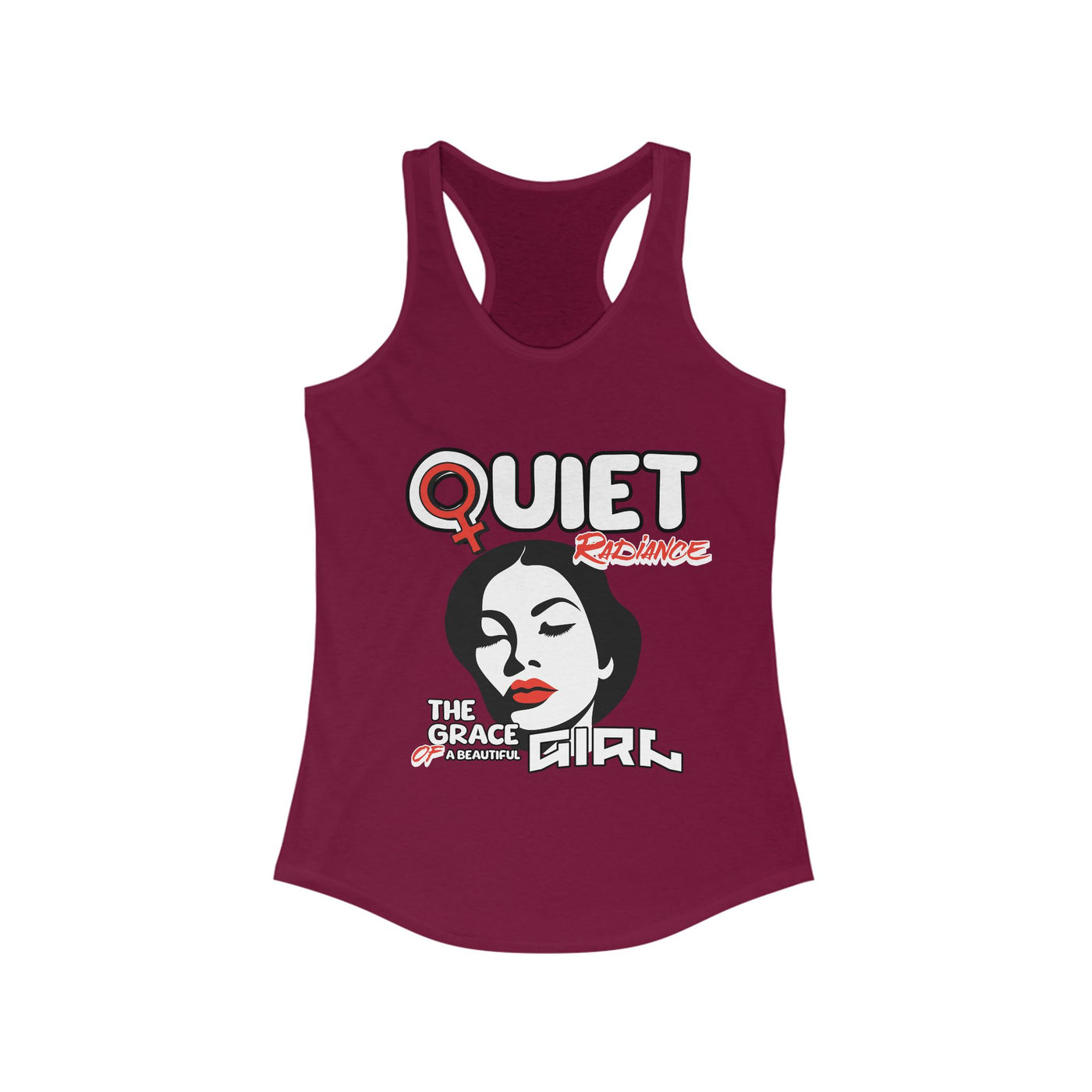 Women's silent power - Confidence Racerback Tank