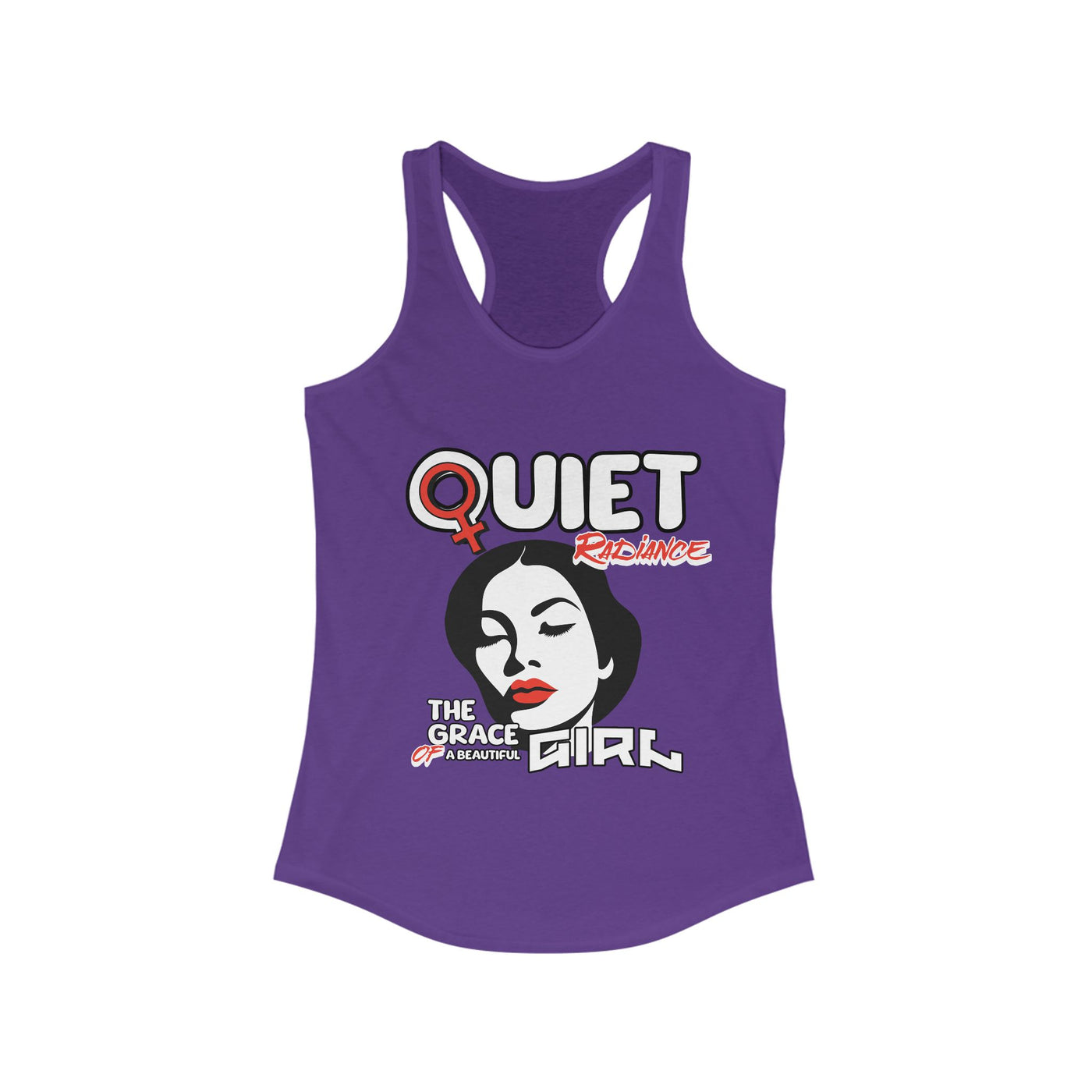 Women's silent power - Confidence Racerback Tank