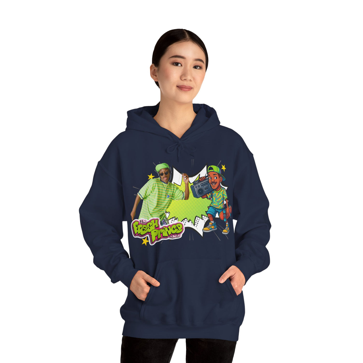 Retro Prince from Bel Air Hip-Hop Inspired Hoodie