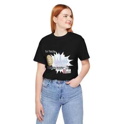 Bitcoins Dubai - Rosarote Welt - lass dich nicht verarschen T - Shirt