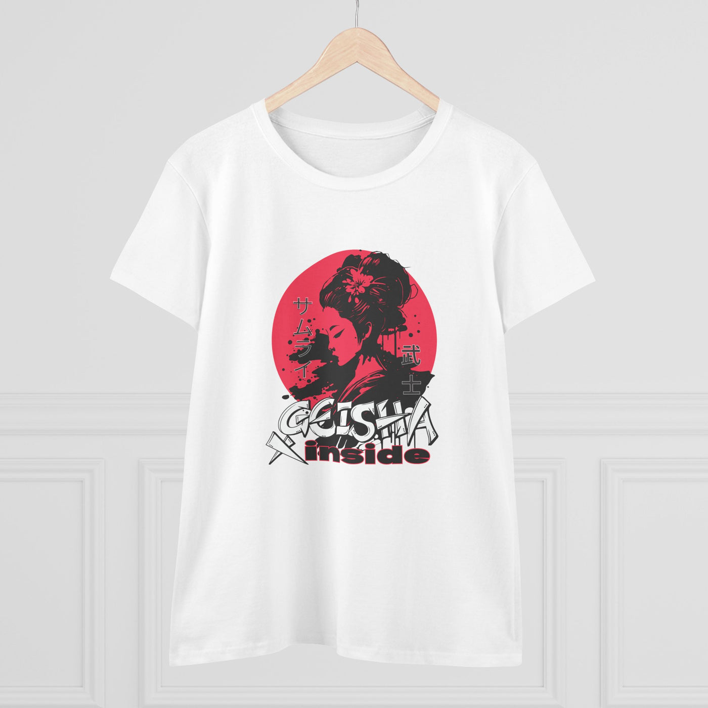 "Geisha Inside"Fleece Shirt, Cozy