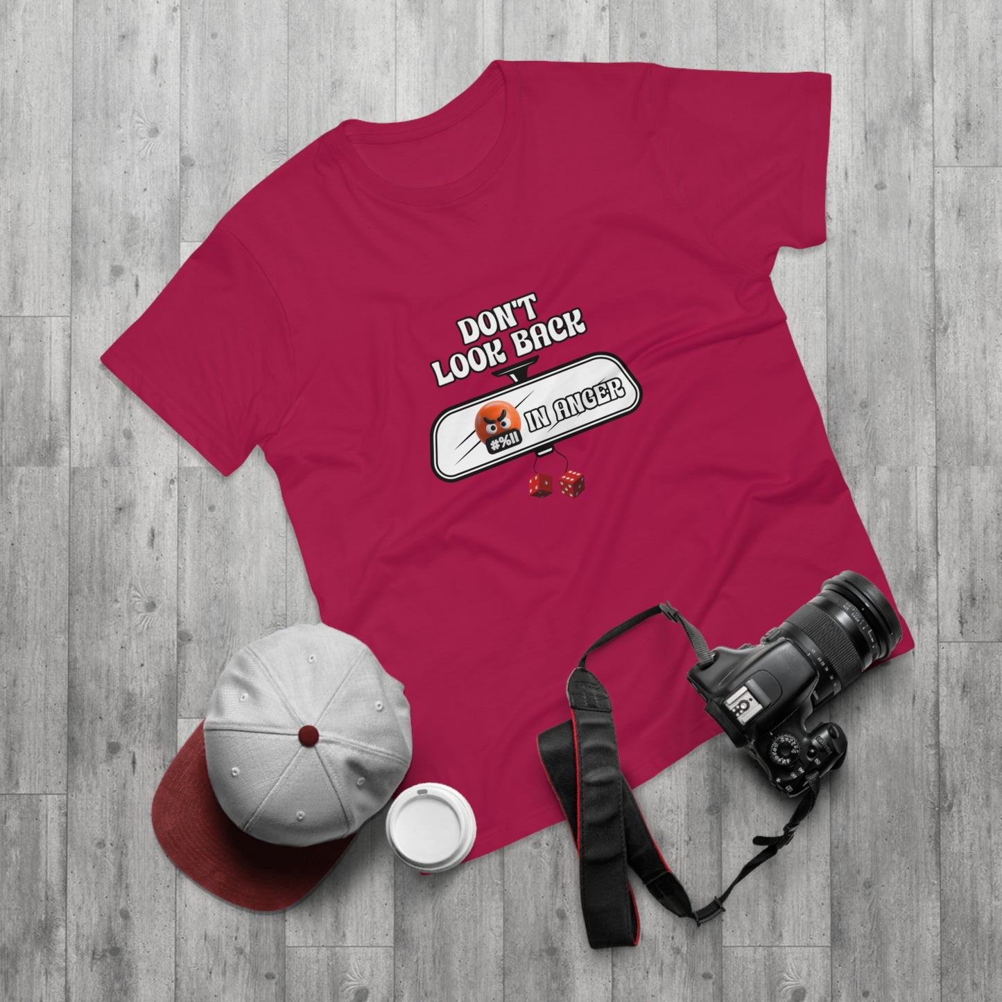 Don't Look Back in Anger Men's T-Shirt, Motivational