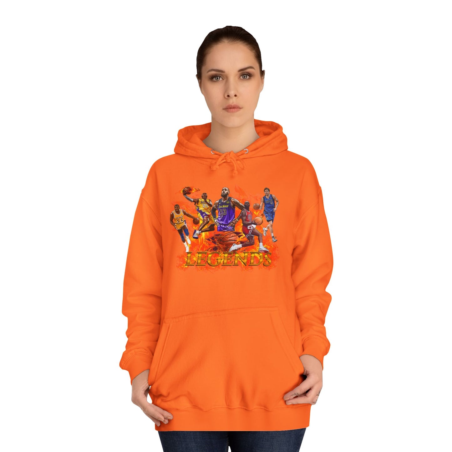 Unisex Sports Hoodie, Legends of Basketball
