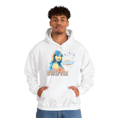 'SWIFTIE WOW' Unisex Heavy Blend™ Hooded Sweatshirt - Perfect Gift for Fans 