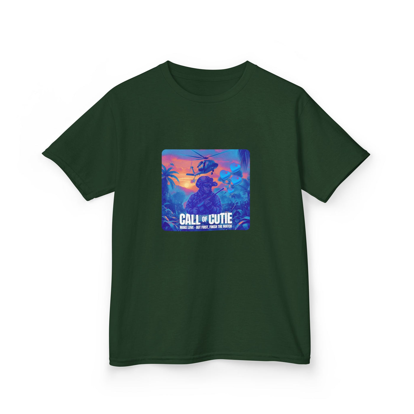 Call of Cutie Unisex Oversized Boxy Tee - Chill Vibes for Game Lovers for Teens
