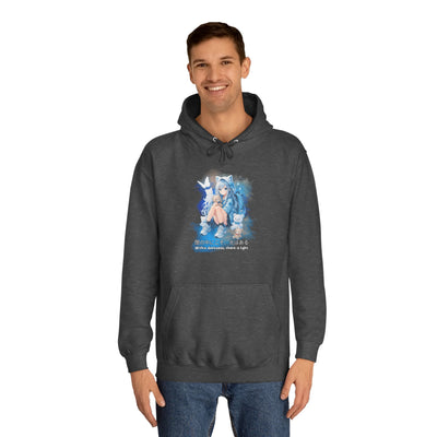 Hoodie, Anime Sweatshirt "Within darkness there is a light"
