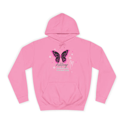 Hoodie Achtung ich entfalte mich - es glitzert gleich