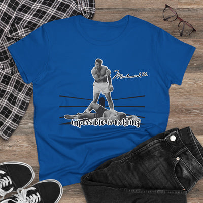 Women's nothing impossible Muhammad Ali