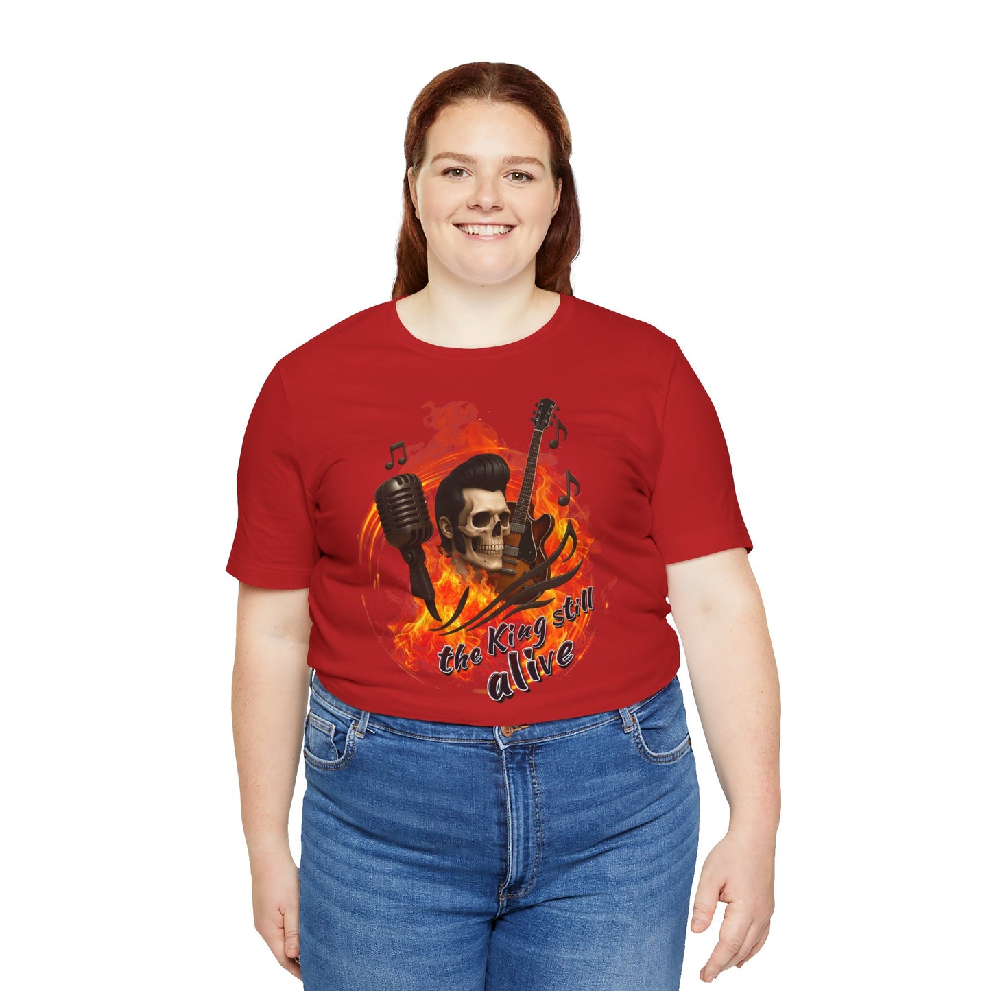 Music Vibes Unisex Jersey Tee - 'The King Still Alive' Graphic T-Shirt