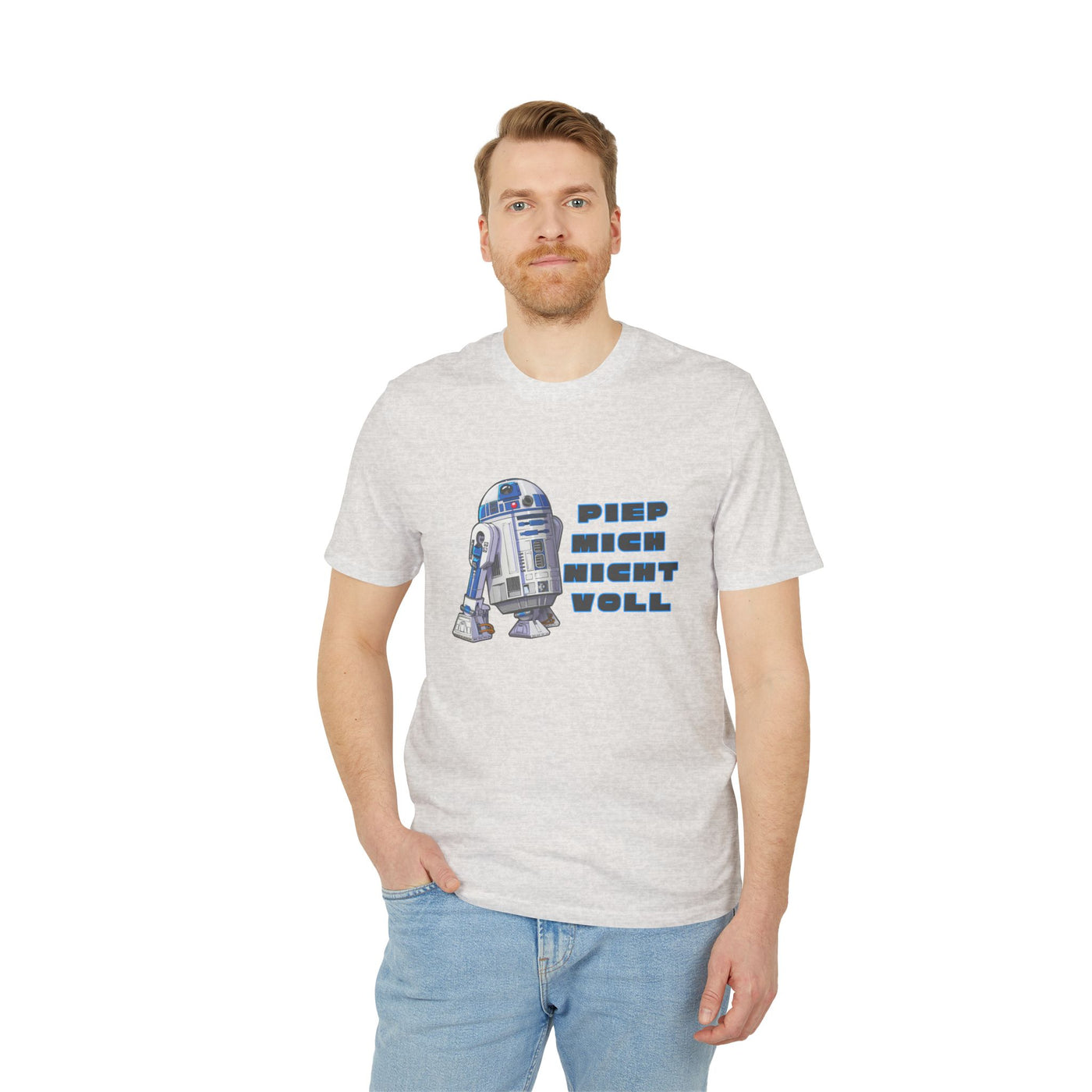 Unisex R2-D2 Graphic T-Shirt - "Piep mich nicht voll"
