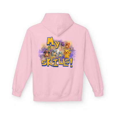 Pokemon Skills Hoodie, Unisex Pokemon Sweatshirt, Cute Hoodie